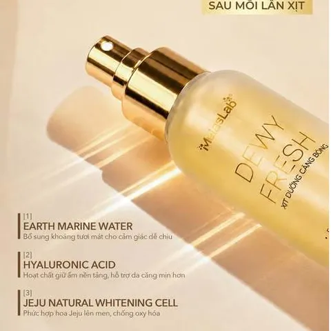 Xịt Dưỡng Căng Bóng Dewy Fresh Melaslab