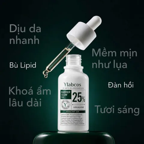 Dầu Dưỡng Căng Bóng Barrier Glow Oil Ylabcos