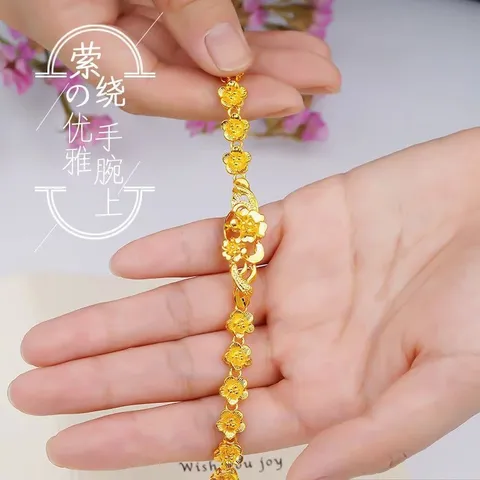 Lắc tay mạ vàngg siêu đẹp Giá 250k Hàng có sẵn giao ngay