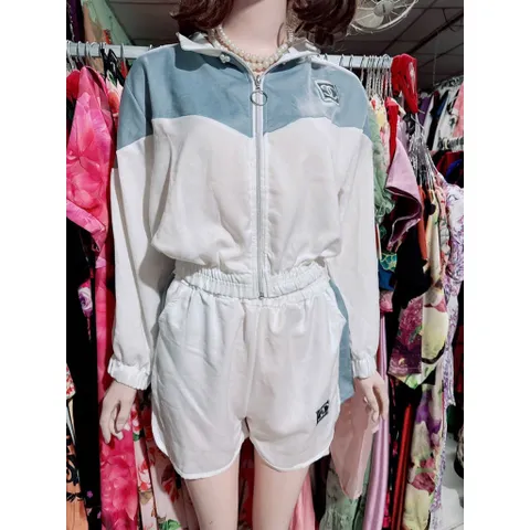 Set gió  màu xám Hàng đẹp cao cấp Giá 290k/ cả set Size SM Hàng có sẵn giao ngay