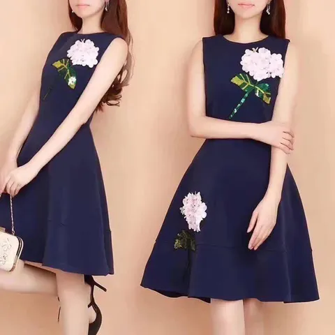 Đầm đính kết siêu đẹp