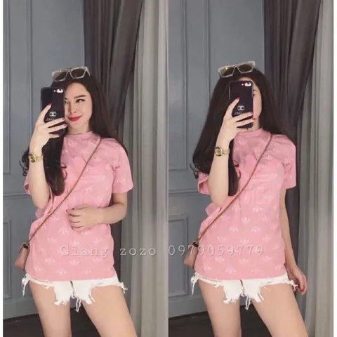 Ao thun Pull DAS hồng chất đẹp 💥 Hàng Thái nhập về Giá 150k Hàng có sẵn giao ngay