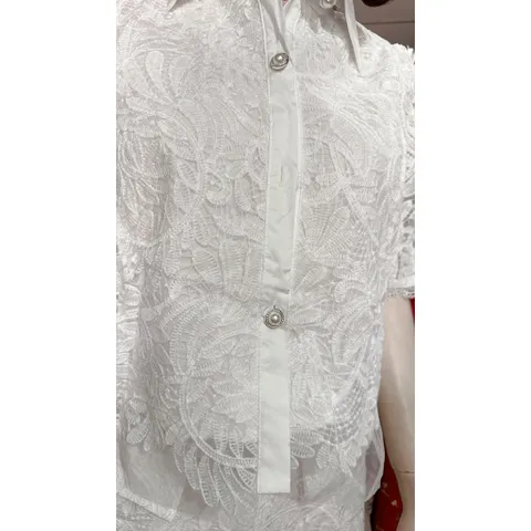 Áo ren siêu đẹp Size SML mặc đẹp Giá 220k Hàng có sẵn giao ngay L Màu trắng