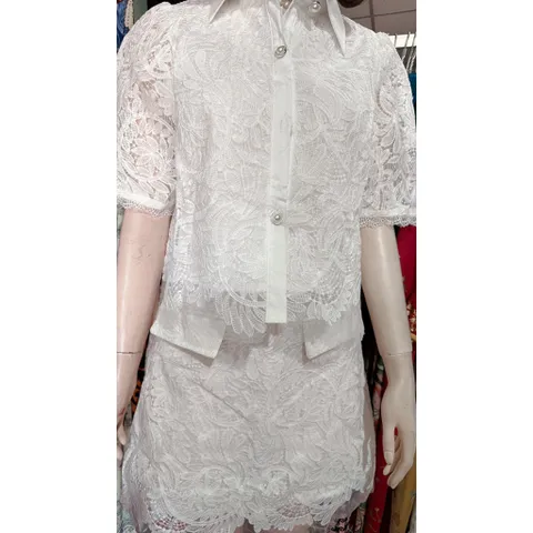 Áo ren siêu đẹp Size SML mặc đẹp Giá 220k Hàng có sẵn giao ngay L Màu trắng