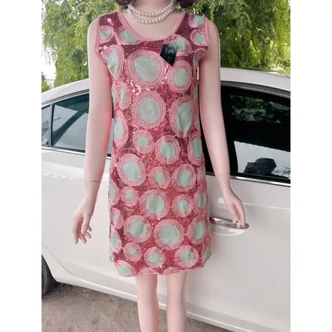 Đầm kim sa siêu sang  Giá 299k Hàng có sẵn giao ngay Chất liệu kim sa siêu đẹp Đúp lót 2 lớp siêu đẹp