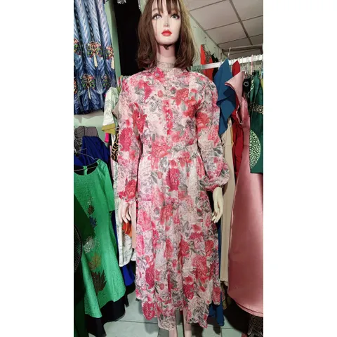Đầm maxi hoa dáng dài mặc đi biển, du lịch siêu đẹp Hàng có sẵn giao ngay M, eo dưới 72cm Đúp lót 2 lớp Giá 350k