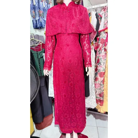 Set áo dài depren siêu đẹp + quần + áo choàng ( gồm 3 chi tiết) Hàng có sẵn giao ngay