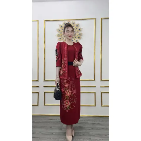 Đầm kèm áo khoác