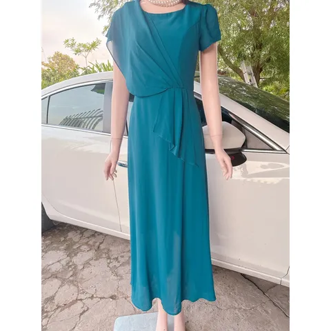Đầm dạ hội siêu sang HÀng có sẵn giao ngay Giá 390k Màu xanh coban  chuyên hàng thiết kế Đủ size tới 75kg