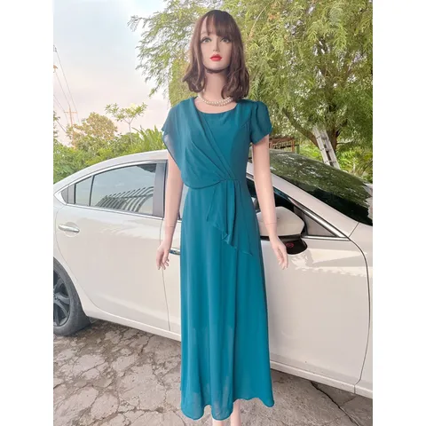 Đầm dạ hội siêu sang HÀng có sẵn giao ngay Giá 390k Màu xanh coban  chuyên hàng thiết kế Đủ size tới 75kg
