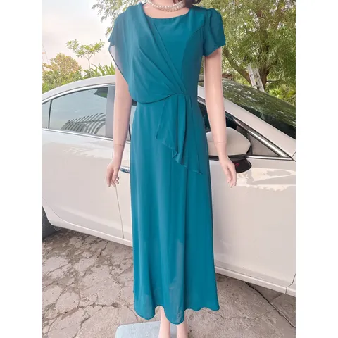 Đầm dạ hội siêu sang HÀng có sẵn giao ngay Giá 390k Màu xanh coban  chuyên hàng thiết kế Đủ size tới 75kg