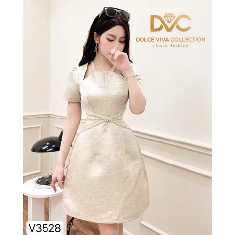 Đầm kết hạt như hình Chất liệu cao cấp Giá 350k HÀng có sẵn giao ngay