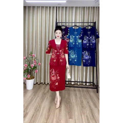 Đầm giả vest siêu đẹp và sa✅ co giản 4 chiều, MẶC THÕA MÁT, THẤM HÚT MỒ HÔI TỐT, CHẤT VÃI KHÔNG NHĂN NHÀU