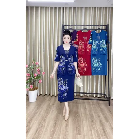 Đầm giả vest siêu đẹp và sa✅ co giản 4 chiều, MẶC THÕA MÁT, THẤM HÚT MỒ HÔI TỐT, CHẤT VÃI KHÔNG NHĂN NHÀU