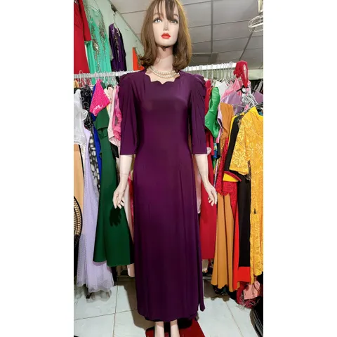Áo Dài + quần, Tay Lỡ cổ cách điệu siêu đẹp Hàng có sẵn giao ngay eo dứoi 100cm mặc đẹp Giá 399k/ cả set gồm áo dài