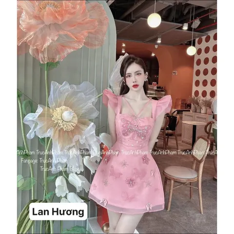 Váy tơ cánh tiên xinh xắn - Sản phẩm thích hợp đi chơi, đi tiệc, dã ngoại, đi biển, sinh nhật,….