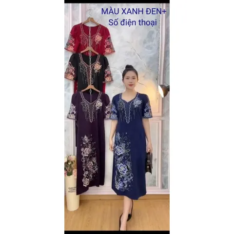 🌺🌺 ĐẦM XINH DÁNG ĐẸP CHO MẪU ĐẦM HOA TUỔI TRUNG NIÊN 🌺🌺 🌲🌲GIÁ CHỈ 350k/ 1 ĐẦM  ❤ CÓ SIZE : ( TỪ 45KG ĐẾN 85KG MẶC VỪA )