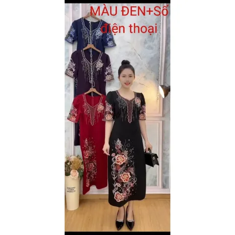 🌺🌺 ĐẦM XINH DÁNG ĐẸP CHO MẪU ĐẦM HOA TUỔI TRUNG NIÊN 🌺🌺 🌲🌲GIÁ CHỈ 350k/ 1 ĐẦM  ❤ CÓ SIZE : ( TỪ 45KG ĐẾN 85KG MẶC VỪA )