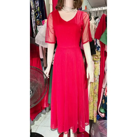Đầm ren lưới Đúp lót 2 lớp Hàng có sẵn giao ngay Size SMLXL Eo dưới 81cm mặc đẹp Giá 290k