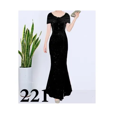 đầm dự tiệc thiết kế cao cấp, Dạ hội kim sa sang trọng Hàng có sẵn giao ngay Giá 420k Màu đen + hồng + xanh mạ non
