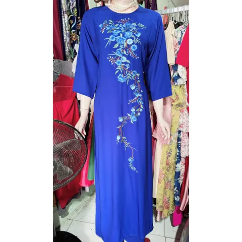 áo dài thêu kèm quần