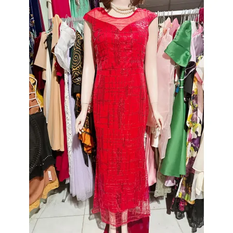 Dạ hội kim sa siêu đẹp, có sẵn mút ngực Eo dưới 80cm , size SMLXL Hàng có sẵn giao ngay XL Giá 390k