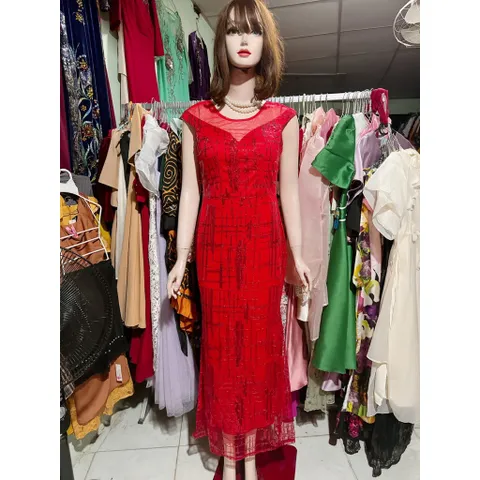 Dạ hội kim sa siêu đẹp, có sẵn mút ngực Eo dưới 80cm , size SMLXL Hàng có sẵn giao ngay XL Giá 390k