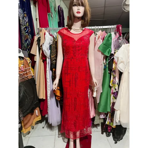 Dạ hội kim sa siêu đẹp, có sẵn mút ngực Eo dưới 80cm , size SMLXL Hàng có sẵn giao ngay XL Giá 390k