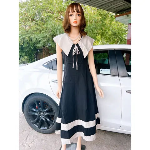 Đầm hoạ tiết như hình Giá 320k( hàng chính phẩm My Bông cao cấp) Hàng có sẵn giao ngay L Chất liệu tuyết mưa