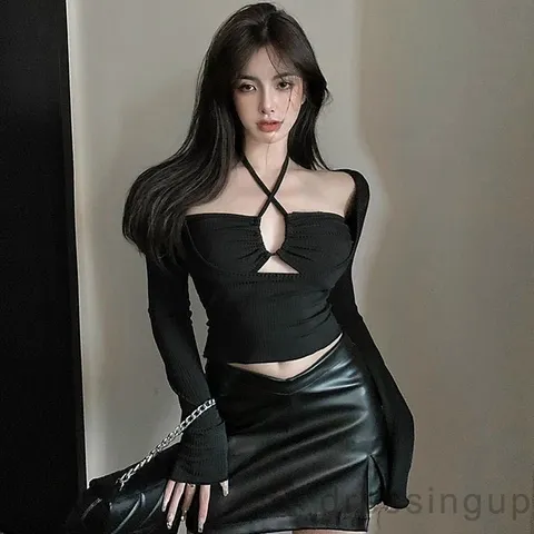 🔥Áo thun cổ kiểu tay dài  ✅✅Chất thun gân đẹp  🔥🔥ÁO THUN GÂN 🔥
