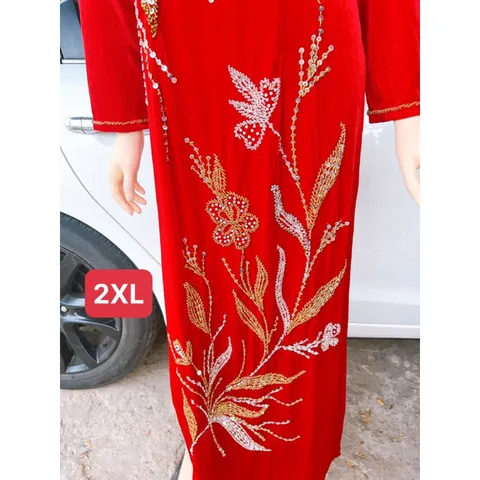 Áo dài đính kết đẹp