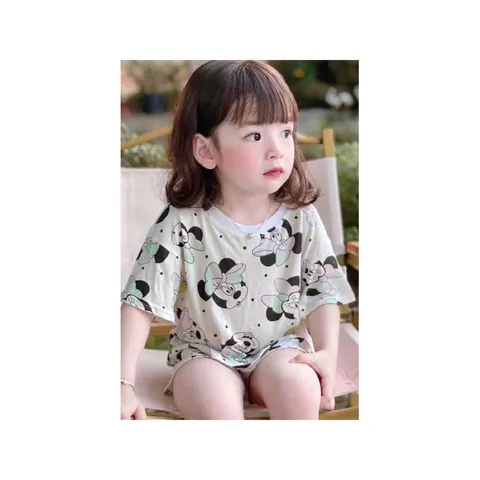 bộ micky loang hồng Giá 160k Hàng có sẵn giao ngay