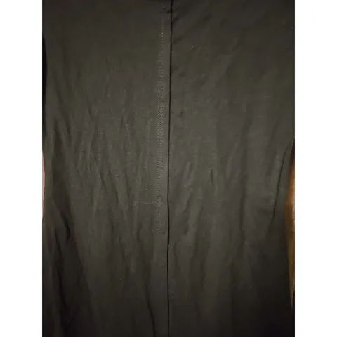 Đầm body thun cotton lạnh siêu mịn siêu xịn Xẻ trước Giá 200k Hàng có sẵn giao ngay Màu đen mặc tôn dáng