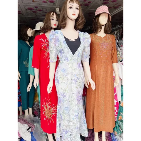 Đầm da hội phía sau có bo thun co giãn dưới 65kg mặc đẹp Giá 290k Hàng có sẵn giao ngay