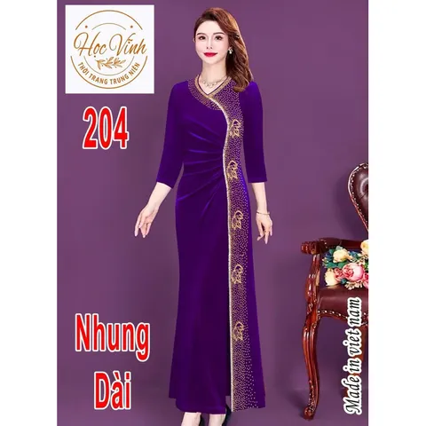 Đầm nhung siêu sang ép đá  Giá 350k Hàng có sẵn giao ngay Có đủ màu DƯới 65 kg mặc đẹp