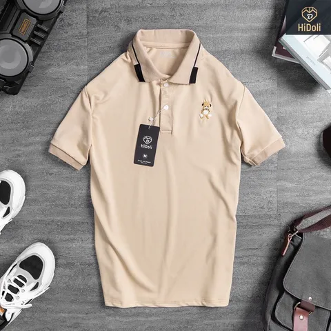 Áo polo nam vải  cotton dày dặn,mềm mịn kháng khuẩn mềm mát, khử mùi hôi, không bai dão