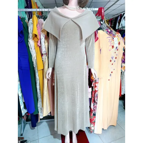 Đầm trễ vai dáng dài che bắp tay siêu đẹp Giá 320k Hàng có sẵn giao ngay L Đủ size SMLXL, dưới 69kg mặc đẹp