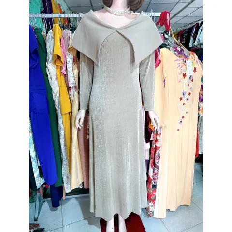 Đầm trễ vai dáng dài che bắp tay siêu đẹp Giá 320k Hàng có sẵn giao ngay L Đủ size SMLXL, dưới 69kg mặc đẹp