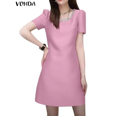 Đầm xuông Babydoll Đi Tiệc Chất Tafta đính kết đá  Bầu bì bon chen thoải mái Hang Thiết Kế Tiểu Thư Thanh Lịch Giá 290k