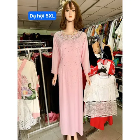 Dạ hội áo dài đính kết siêu đẹp