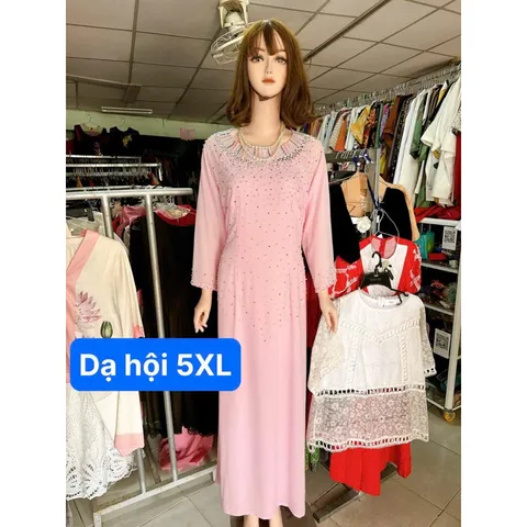 Dạ hội áo dài đính kết siêu đẹp