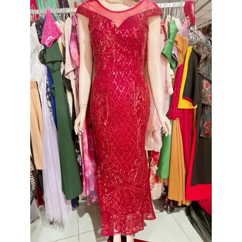 Dạ hội kim sa siêu đẹp, có sẵn mút ngực Eo dưới 74cm , size SM Hàng có sẵn giao ngay  Giá 390k Đúp lót 2 lớp