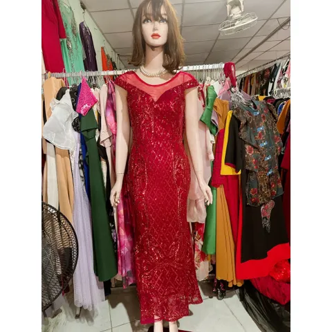 Dạ hội kim sa siêu đẹp, có sẵn mút ngực Eo dưới 74cm , size SM Hàng có sẵn giao ngay  Giá 390k Đúp lót 2 lớp