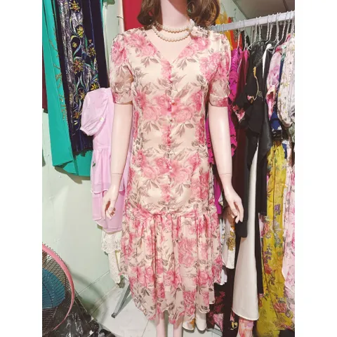 Đầm hoa siêu đẹp Hàng có sẵn giao ngay Đúp lót 2 lớp Size SM Giá 290k