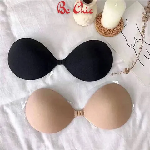 ÁO BRA DÁN NÂNG NGỰC SILICON CÀI TRƯỚC KHÔNG GỌNG HÌNH BÀN TAY Hàng có sẵn giao ngay Màu nude Giá 120k Size A