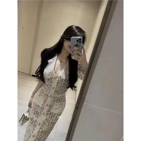 Đầm ren tặng kèm đai trắng váy nữ dáng dài váy công sở váy nữ cao cấp hàng loại 1 chất đẹp  Hàng siêu đẹp Hàng có sẵn