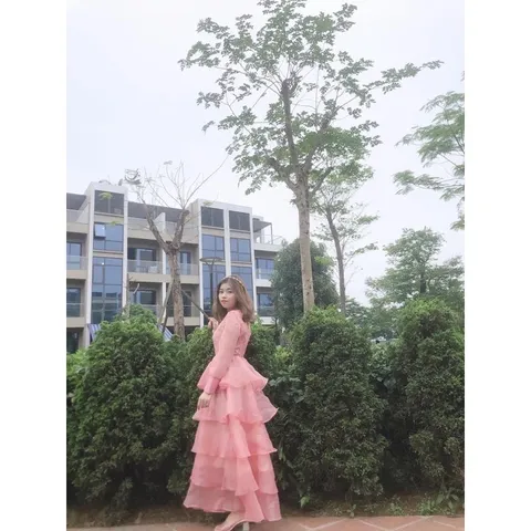 Đầm dáng dài maxi đi biển siêu đẹp