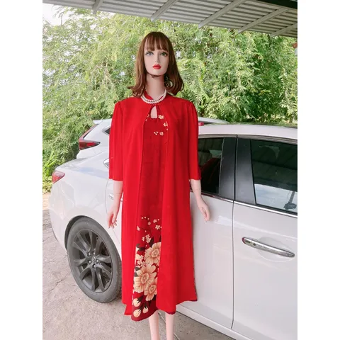 đầm lụa mango siêu đẹp