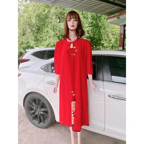 đầm lụa mango siêu đẹp