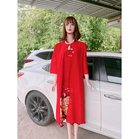 đầm lụa mango siêu đẹp
